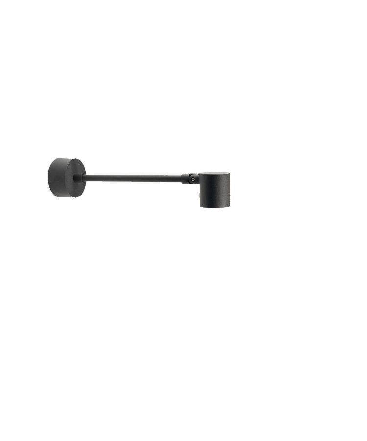 Light-Point City L2 Seinävalaisin Musta