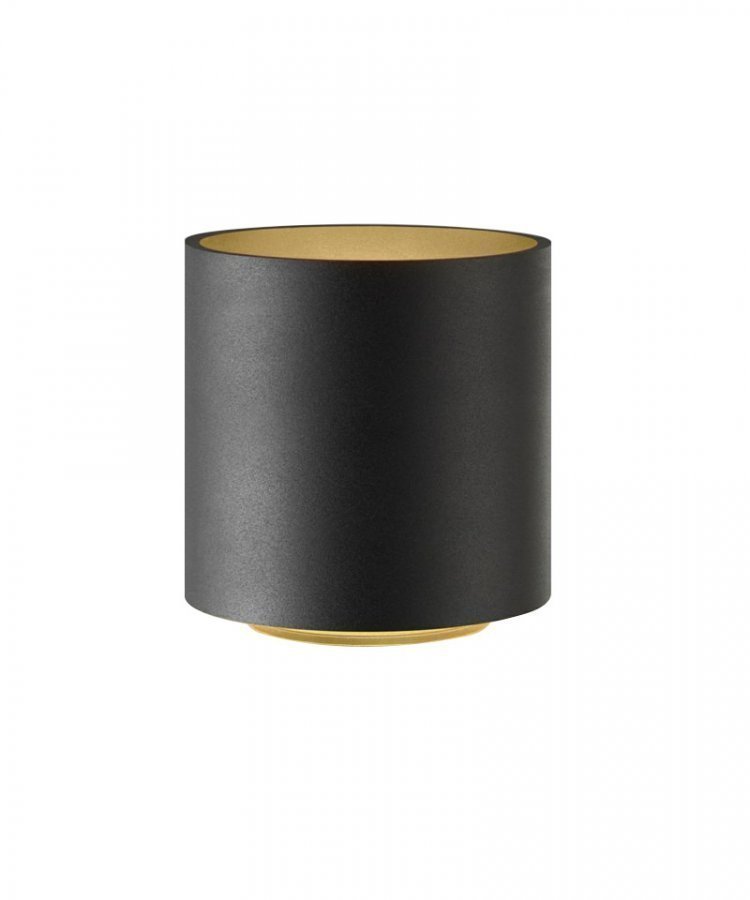 Light-Point Cozy Round Pöytävalaisin Musta / Kulta