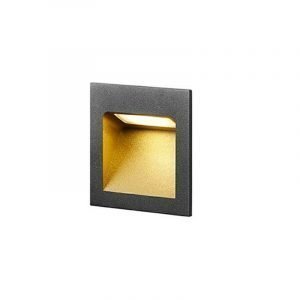 Light-Point Deli 1 Seinävalaisin Musta / Kulta