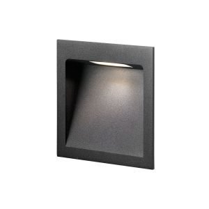 Light-Point Deli 2 Seinävalaisin Musta