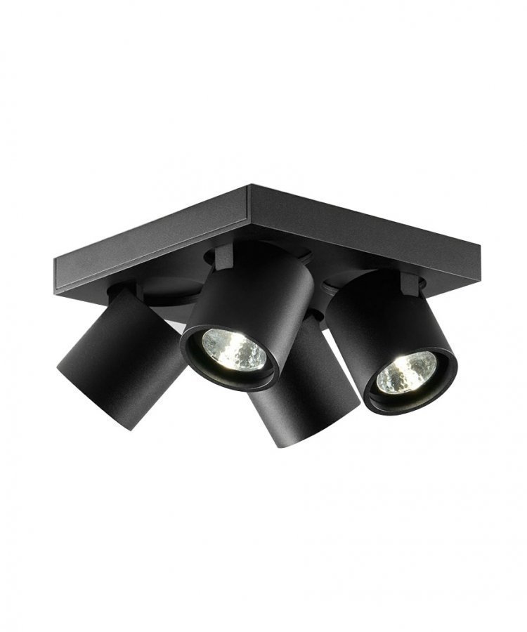 Light-Point Focus+ 4 Kattovalaisin Musta