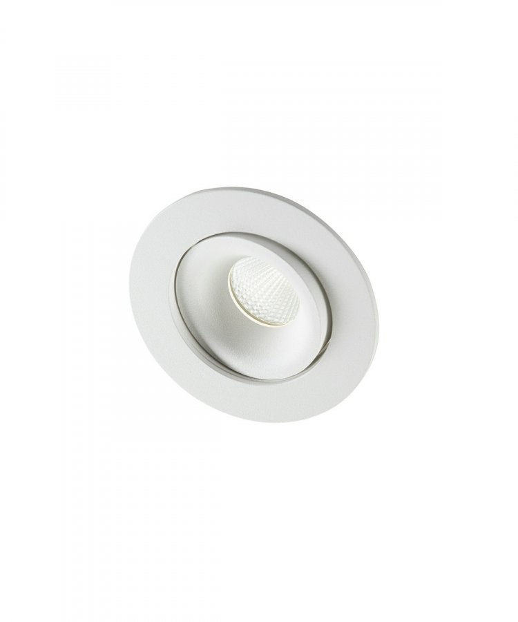 Light-Point Logic Round Kattovalaisin Valkoinen