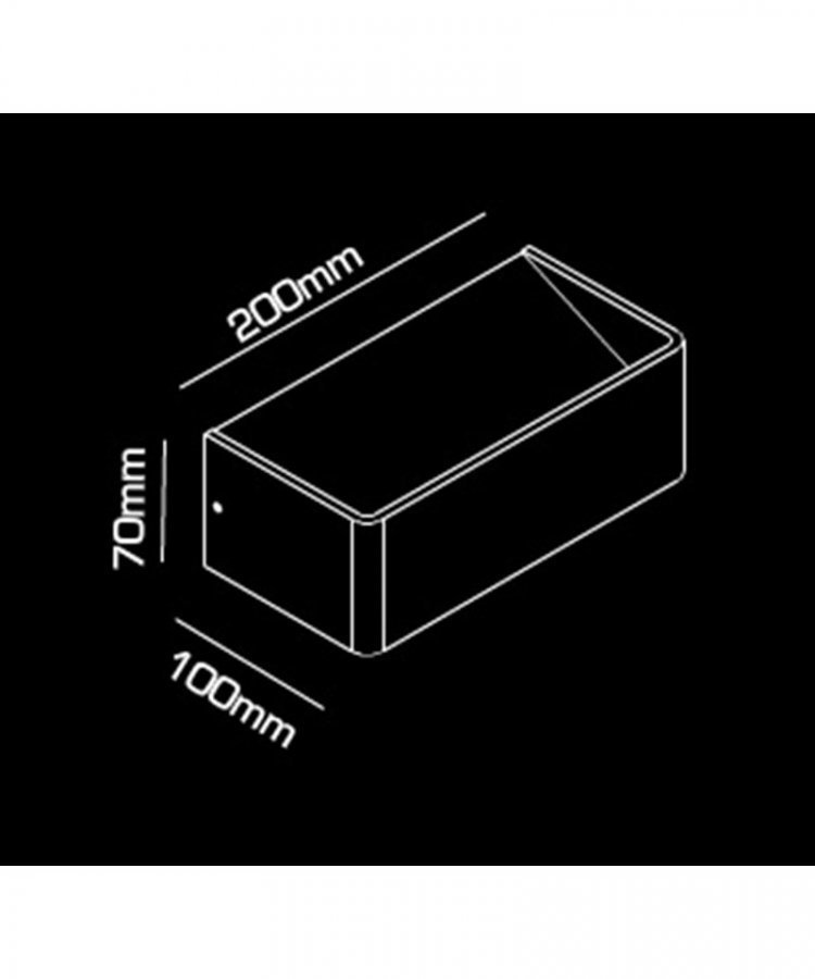 Light-Point Mood 2 Led Seinävalaisin Musta / Kulta