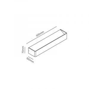 Light-Point Mood 3 Led Seinävalaisin Alu