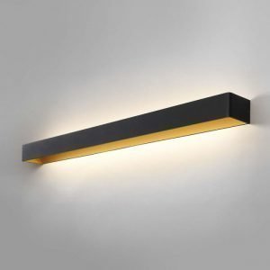 Light-Point Mood 4 Led Seinävalaisin Musta / Kulta