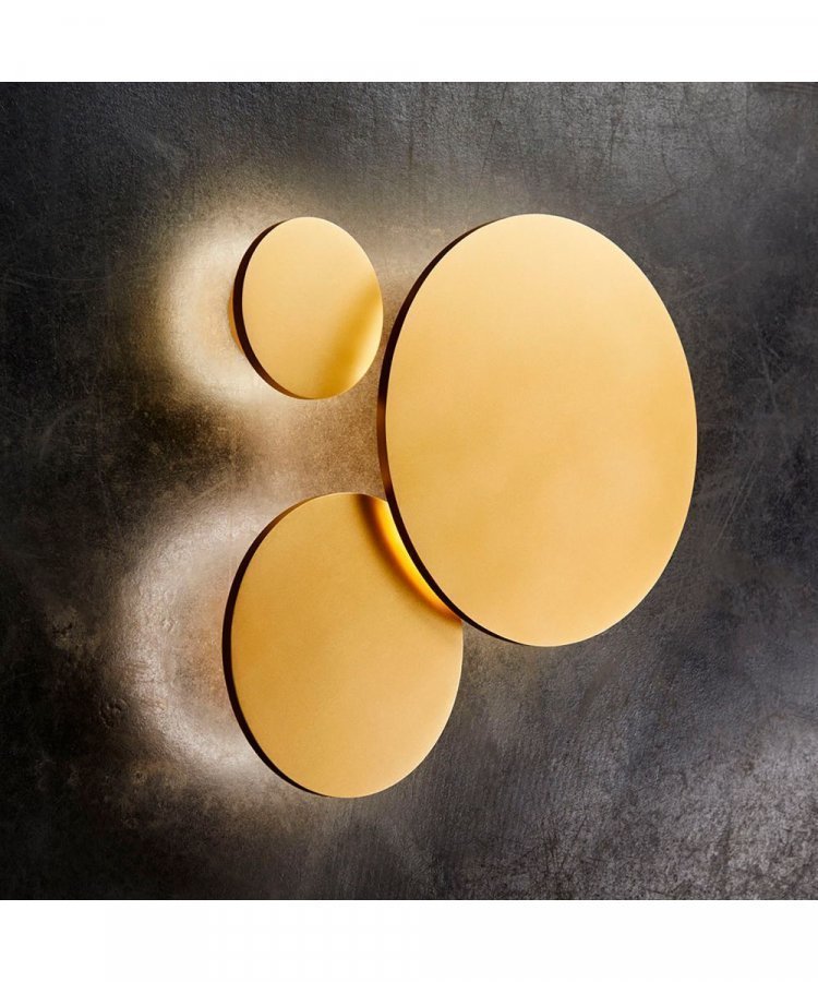 Light-Point Soho W3 Led Seinävalaisin Ø30 Kulta