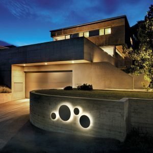 Light-Point Soho W3 Led Seinävalaisin Ø30 Mocca