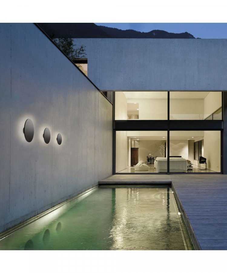 Light-Point Soho W3 Led Seinävalaisin Ø30 Musta