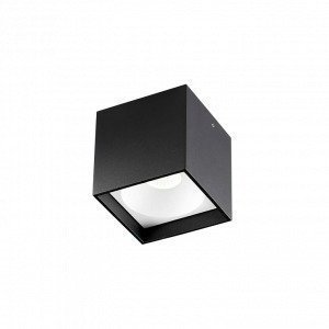 Light-Point Solo Square Kattovalaisin Led Musta