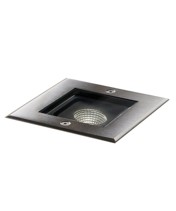Light-Point Sub 2 Led Nelikulmainen Maahan Upotettava Spotti Ruostumaton Teräs
