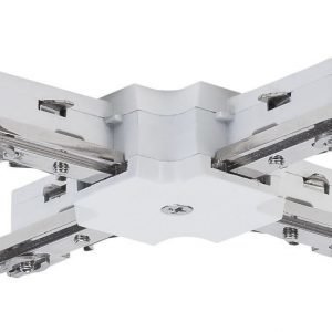 Liitin X-haara URail X-Connector 36x36 mm valkoinen