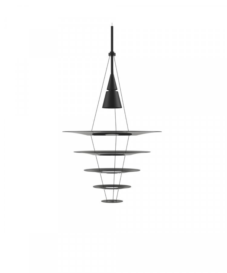 Louis Poulsen Enigma 545 Riippuvalaisin Musta