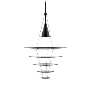 Louis Poulsen Enigma 545 Riippuvalaisin Musta