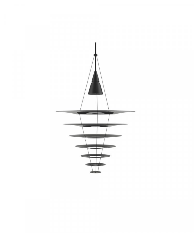 Louis Poulsen Enigma 825 Riippuvalaisin Musta