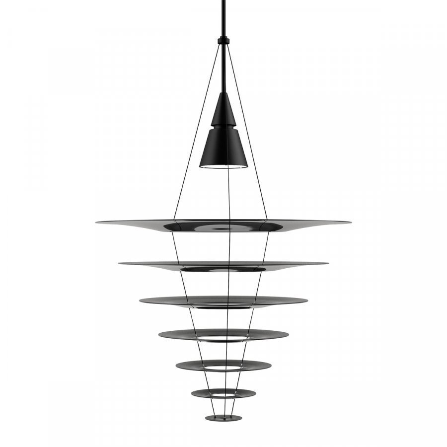 Louis Poulsen Enigma 825 Riippuvalaisin Musta