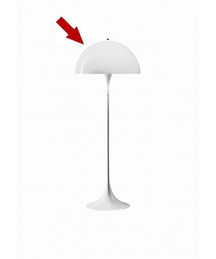 Louis Poulsen Panthella Lattia Varjostin