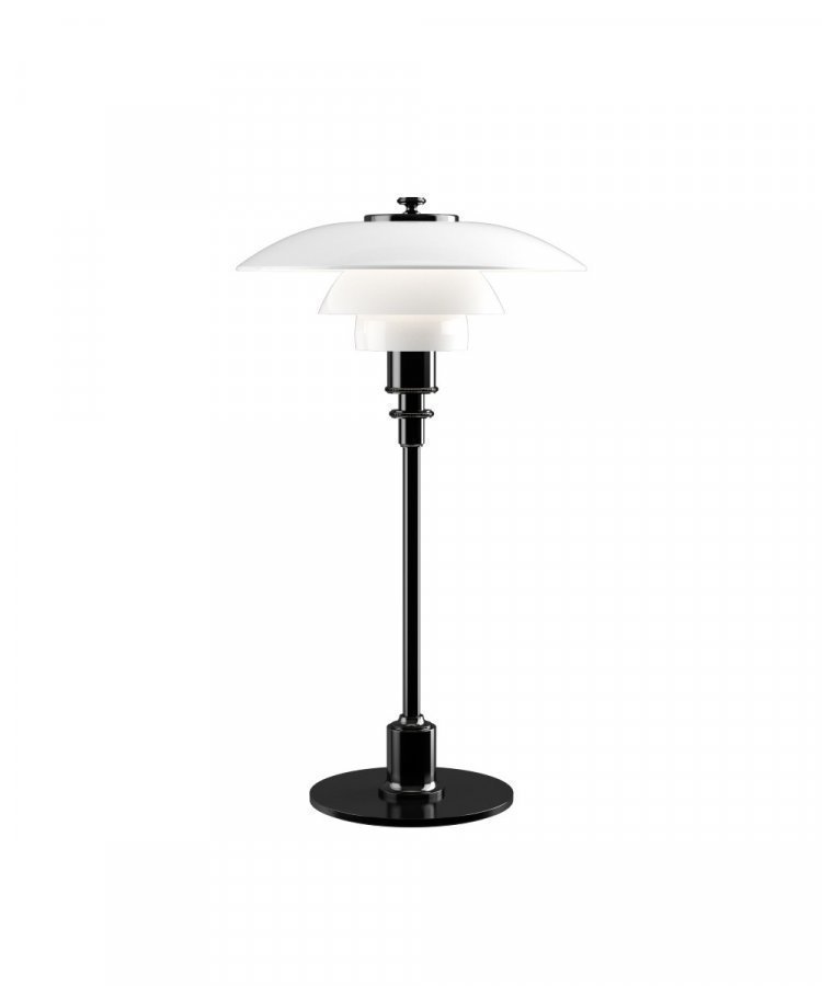 Louis Poulsen Ph 2/1 Pöytävalaisin Mustametalli