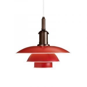 Louis Poulsen Ph 3 1 / 2 3 Riippuvalaisin Punainen