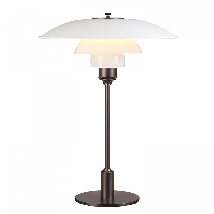 Louis Poulsen Ph 3 1/2 - 2 1/2 Pöytävalaisin Valkoinen