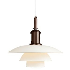 Louis Poulsen Ph 3 1/2 - 3 Riippuvalaisin Valkoinen