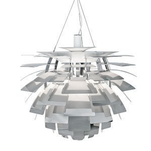 Louis Poulsen Ph Artichoke Riippuvalaisin Kiillotettu Ruostumaton Teräs 480 Mm