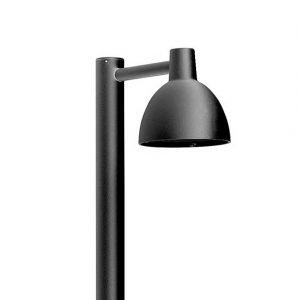 Louis Poulsen Toldbod Pihavalaisin Ulkokäyttöön Ø155 Musta Lakattu