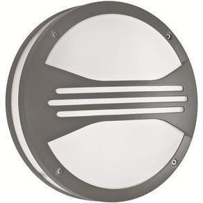 Malmbergs Bergen ulkoseinävalaisin (harmaa)