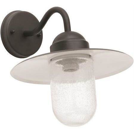 Malmbergs Orust ulkoseinävalaisin (musta)