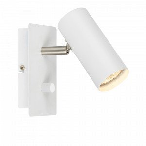 Markslöjd Barcelona Seinävalaisin 1l Valkoinen