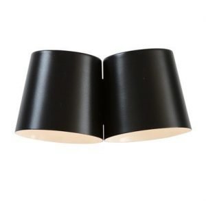 Markslöjd Bin Seinälamppu 2 Valoa Musta