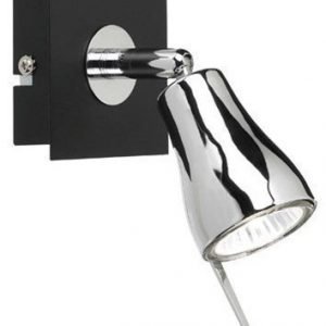 Markslöjd Blank Seinälamppu Kromi/Musta