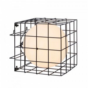 Markslöjd Cage Pöytävalaisin 1l Musta