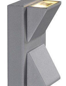 Markslöjd Carina Seinälamppu 2 Valoa Harmaa