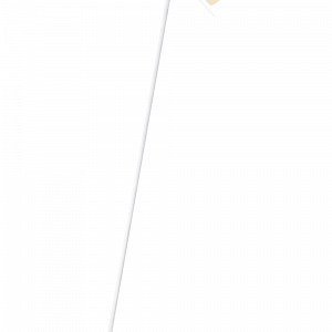 Markslöjd Carrie Lattiavalaisin Valkoinen / Messinginvärinen