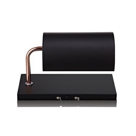 Markslöjd Charles Seinälamppu Musta