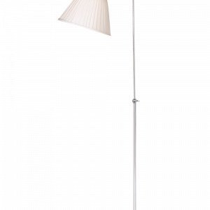 Markslöjd Charleston Lattiavalaisin 1 Lamppu Kromi / Valkoinen Kromia