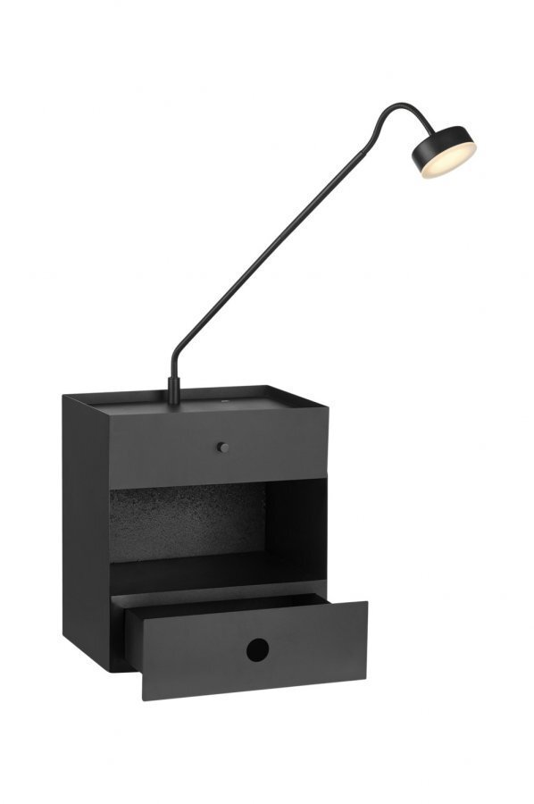 Markslöjd Draw Seinävalaisin 1l Musta