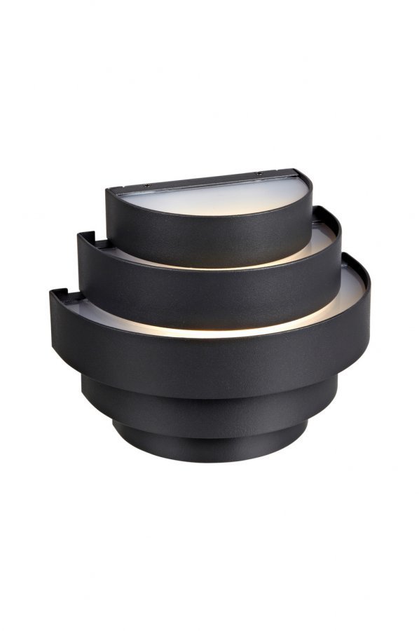 Markslöjd Etage Seinävalaisin Harmaa Musta