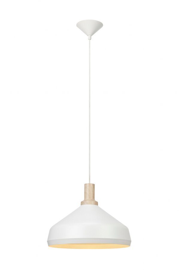 Markslöjd Figaro Kattovalaisin 1l Valkoinen / Puupainatus Valkoinen