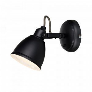 Markslöjd Fjällbacka Seinävalaisin 1l Musta Musta