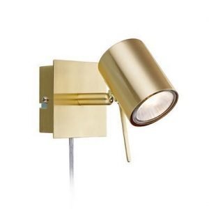 Markslöjd Hyssna LED Seinälamppu Messinki