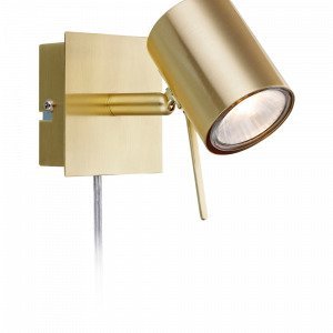 Markslöjd Hyssna Led Seinävalaisin 1l Harjattu Messinki Messinkiä