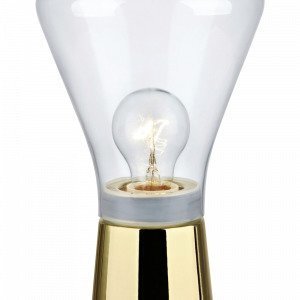 Markslöjd Jack Pöytävalaisin 1l Messinki / Kirkas Lasi Messinkiä