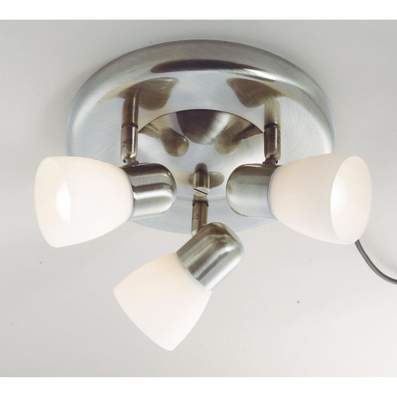 Markslöjd Kattospotti Arto Ø 300x190 mm 3-osainen teräs/huurrelasi