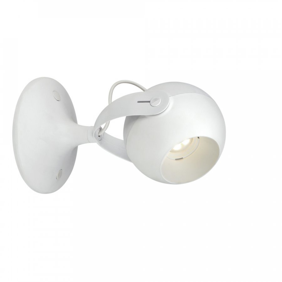 Markslöjd Klot Led 1l Seinävalaisin Valkoinen