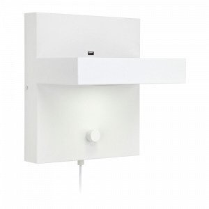 Markslöjd Kubik Seinävalaisin Valkoinen