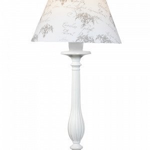 Markslöjd Kungshamn Pöytävalaisin 1 Lamppu Pieni Valkoinen Valkoinen