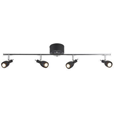 Markslöjd Lammhult Kattolamppu 4 Valoa Musta