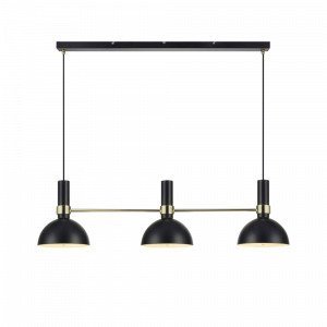 Markslöjd Larry Kattovalaisin 3l Musta / Harjattu Messinki Musta