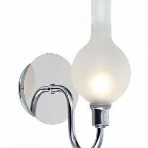 Markslöjd Liberty Seinävalaisin 1l Kromi / Huurrelasi Ip44 Kromia